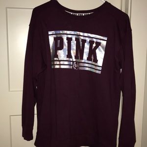 Maroon VS PINK long sleeve